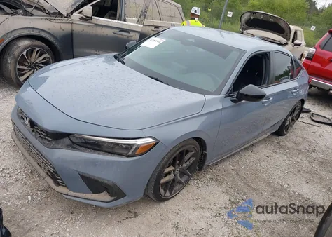 2023 Honda Civic Sport из США, поврежденный, VIN 19XFL2G86PE003172